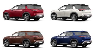 New 2022 Nissan Pathfinder Colors  Detailed Comparison [upl. by Esekram686]