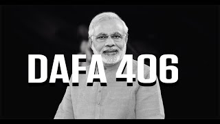 DAFA 406 ft Narendra Modi  OFFICIAL AUDIO [upl. by Filler893]