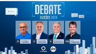 DEBATE ELEIÇÕES 2024  TV TAMBAÚ [upl. by Fugazy479]