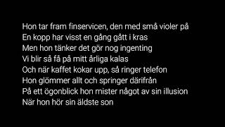 Linnea Henriksson  Den Stora Dagen Lyrics [upl. by Hanley]