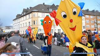 ROSENMONATGSZUG IN ESCHWEILER 12022018 SO FEIERT ESCHWEILER BEI AACHEN LÄNGERE VERSION [upl. by Rothstein]