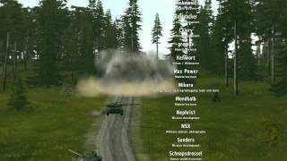 Cold War Rearmed Credits CWR2  ArmA 2 [upl. by Woodie]