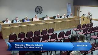 ACS Board of Education Meeting June 11 2024 [upl. by Kurys939]