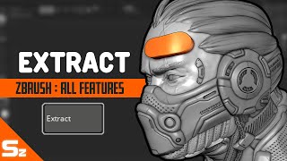 Extract ZBrush All Features [upl. by Mirilla]