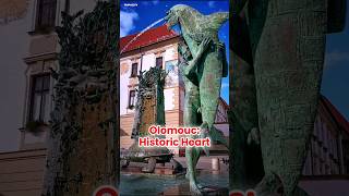 Unseen Travel Treasures Olomouc Czech Republic shorts olomouc [upl. by Nylia]