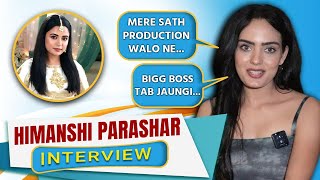 Himanshi Parashar Interview on Teri Meri Doriyaann Production House Row Vijayendra Kumeria amp Much [upl. by Silliw]