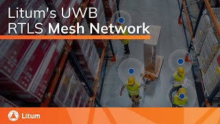 Litums UWB RTLS Mesh Network  Litum [upl. by Angelita]