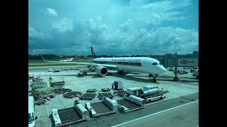 Worlds Longest Flight  Singapore Airlines A350ULR Business Class  SQ24 Singapore  New York JFK [upl. by Airb750]