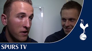 Spurs TV  Harry Kane and Gylfi Sigurdsson interview after cup win [upl. by Glick]