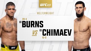 UFC 273 Khamzat Chimaev vs Gilbert Burns Highlights [upl. by Avilys712]