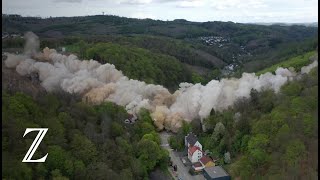 A45Brücke AutobahnTalbrücke in NRW erfolgreich gesprengt [upl. by Muscolo]