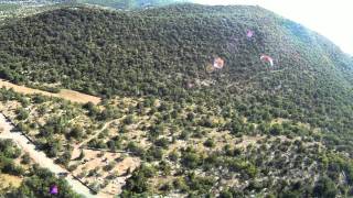 Vol en parapente à Saint Sébastien en Ardèche  été 2011  HD [upl. by Gnim]