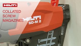 REVIEW of Hilti collated drywall screw systems SDM 1 and SDM 2 [upl. by Yedorb241]