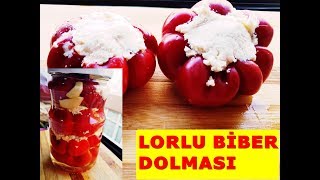 KAHVALTILIK LORLU KAMBE BİBER DOLMASI  YAĞDA DOLGULU BİBER NASIL YAPILIR [upl. by Meredith]