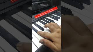 Vaishnav jan to tene kahiye je  piano notes [upl. by Ellenoj]