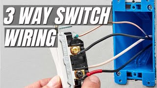 3 Way Light Switch Wiring Smart Switch or Regular [upl. by Anoirb]