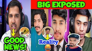 VERY SERIOUS😡 Gyan gaming and Boss Official Big Exposed😡 Kaal Yt Reality🥺  DESI GAMER react on FF😃 [upl. by Kain]