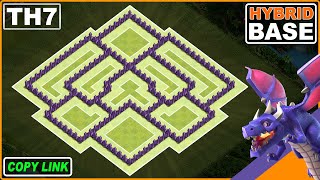 NEW Town Hall 7 Base 2024 Copy Link  Clash of Clans [upl. by Carmelia256]