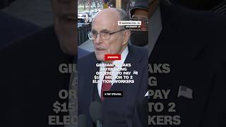 Giuliani speaks after being ordered to pay 150 million to 2 election workers [upl. by Vedette]