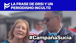 🔥LA FRASE DE ORSI Y UN PERIODISMO INCULTO🔥 [upl. by Vince]