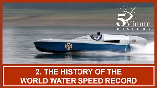 The History of the World Water Speed Record [upl. by Tacye]