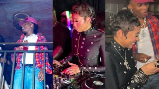 Wizkid Party With Dj Skyla As His New Song Dance Take Over London [upl. by Eelytsirk]