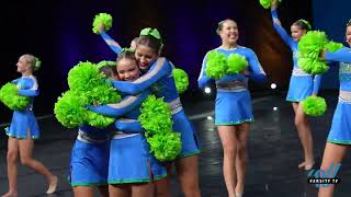 Millard North Shows Off A Super Routine in Large Varsity Pom [upl. by Eronel735]