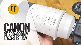 Canon RF 200800mm f639 IS USM lens review [upl. by Roye]