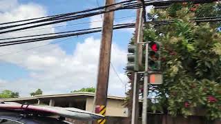 Another Farrington Hwy Traffic Light Intersection Waianae HI [upl. by Adniles344]