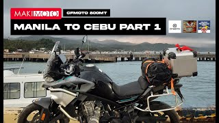 Ride to Cebu from Manila PART 1 Philippine Motorcycle Tourism [upl. by Veneaux759]