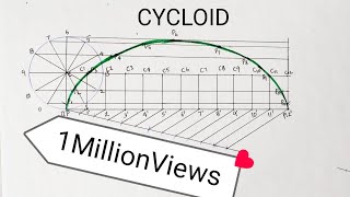 Cycloid Engineering Drawing [upl. by Anaul]