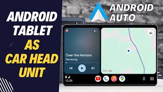 Use Any Android Tablet as an Android Auto Car Head Unit [upl. by Maryn996]