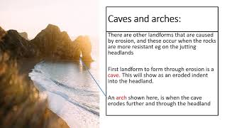 GeographyBurst Coastal erosional landforms [upl. by Tris11]