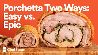 The Ultimate Pork Roast Classic vs Sous Vide Porchetta [upl. by Charin]