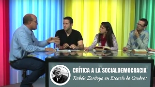 Programa 193  Crítica a la socialdemocracia Rubén Zardoya [upl. by Assirek]