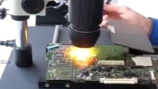 How to  Rework  T862 Digital Infrared IRDA Soldering Station  For LaptoP Reballing [upl. by Edelson150]