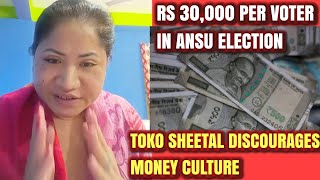 Toko Sheetal Condemns Money Culture In ANSU Election arunachalpradesh students politics [upl. by Moorish437]