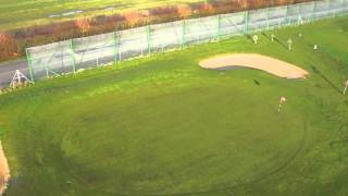 Bawburgh Golf Club Aerial Video  octocopter Sony Alpha Nex5N [upl. by Yendor]