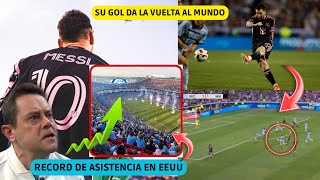 💥 MESSI ARRASA RECORD DE AUDIENCIA CON INTER MIAMI Y UN GOL DEMOLEDOR QUE SILENCIA LOS CRITICOS ❌ [upl. by Dreeda]