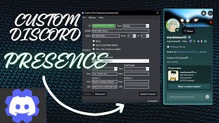 CREATE Your OWN CUSTOM Discord Presence Status [upl. by Gerson398]