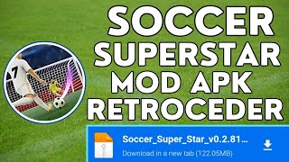 Soccer Super Star MOD APK Desbloqueado v0281 [upl. by Brasca]