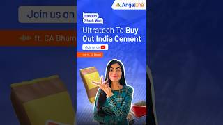 Ultratech to Acquire India Cement  Stock Market Trending News [upl. by Elac]