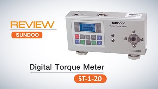 SUNDOODigital Torque Meter ST 1 20 [upl. by Rosita]