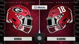 Georgia vs Alabama Week 5 [upl. by Lynn]