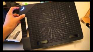 Cooler Master Notepal ErgoStand III쿨러마스터 노트팔 에고스탠드3 Laptop cooler and Stand [upl. by Lorette818]