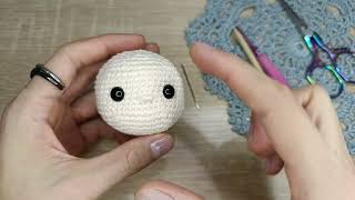 Tutorial para Tejer Esferas de Navidad a Crochet 1 cabeza [upl. by Scammon]