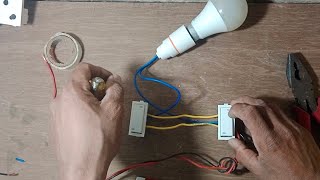 Two way switch wiring diagram lll godown hall two way switch diagram connection [upl. by Alithea950]