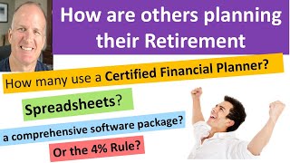 How is everyone else doing the financial planning for their retirement See the data [upl. by Eiral]