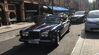 Classic Luxury Cars In London HIGHLIGHTS  Silver Cloud Corniche Continental EType 280SL 280SE [upl. by Nel768]