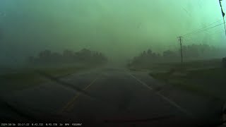 Rain Wrapped Tornado and Windbag near Wells MN 852024 [upl. by Urion]